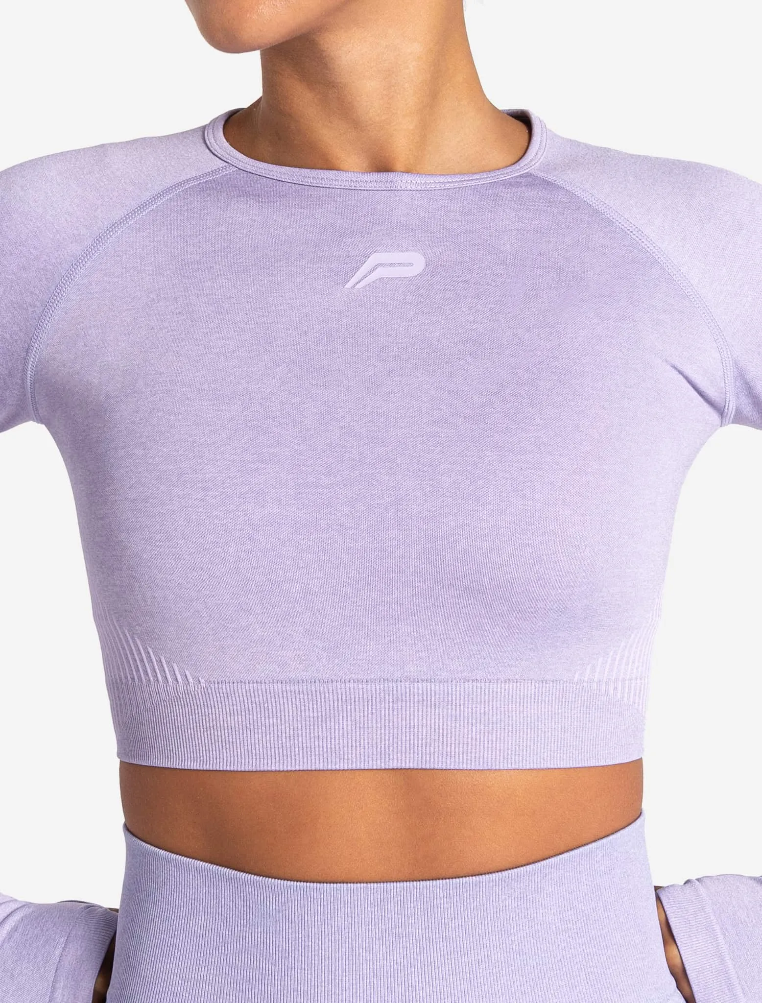 ADAPT 2.0 Seamless Crop Top - Lilac