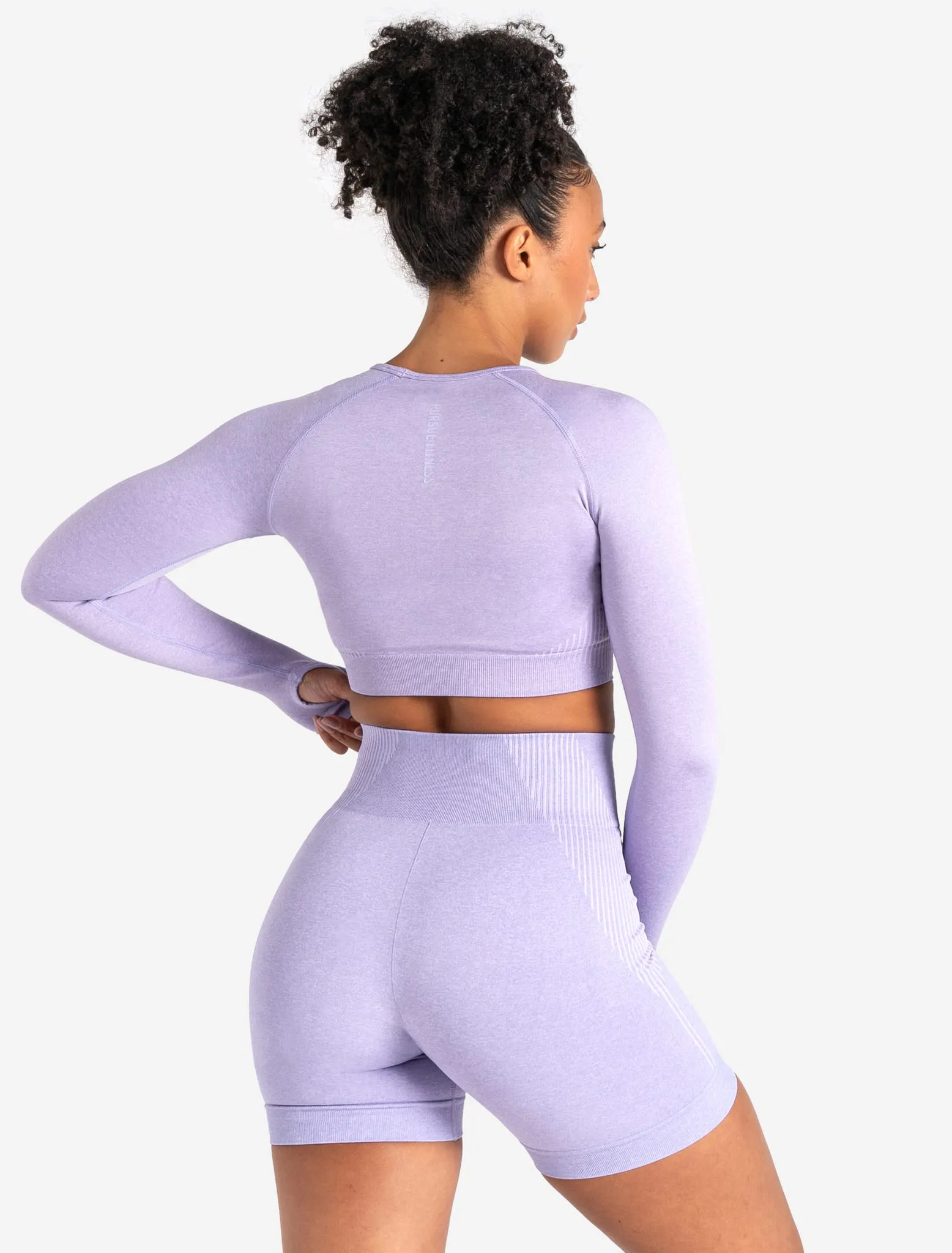 ADAPT 2.0 Seamless Crop Top - Lilac