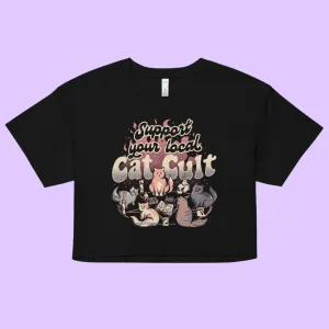 Cat Cult Crop Top