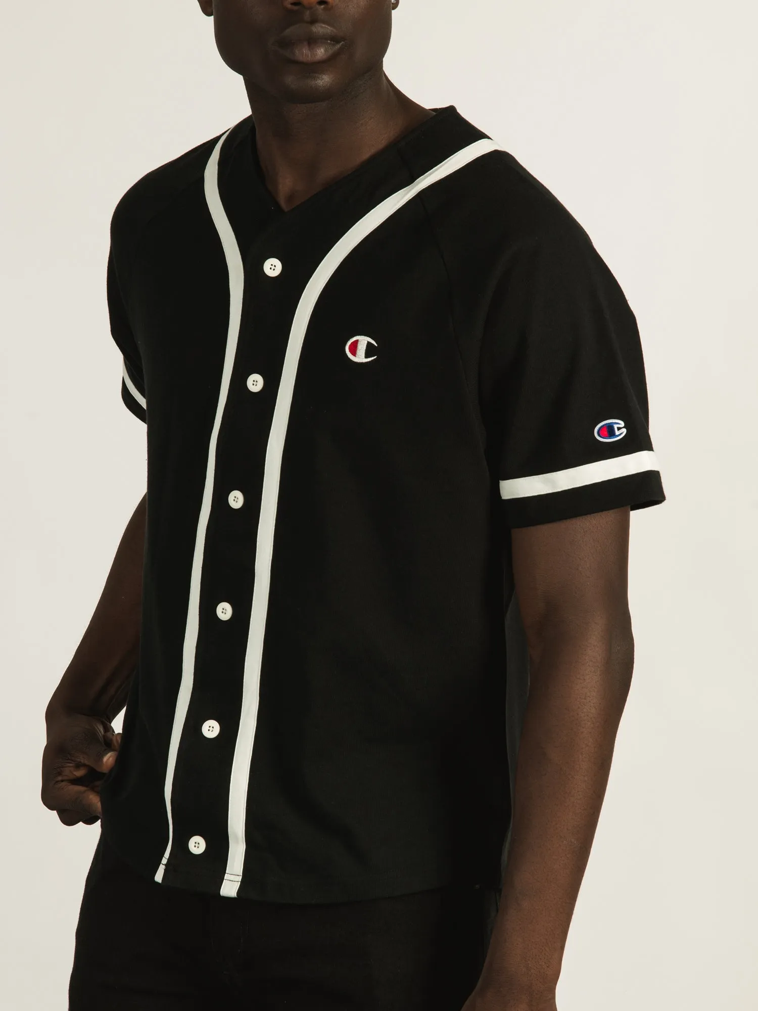 CHAMPION BRAIDED BASEBALLL JERSEY