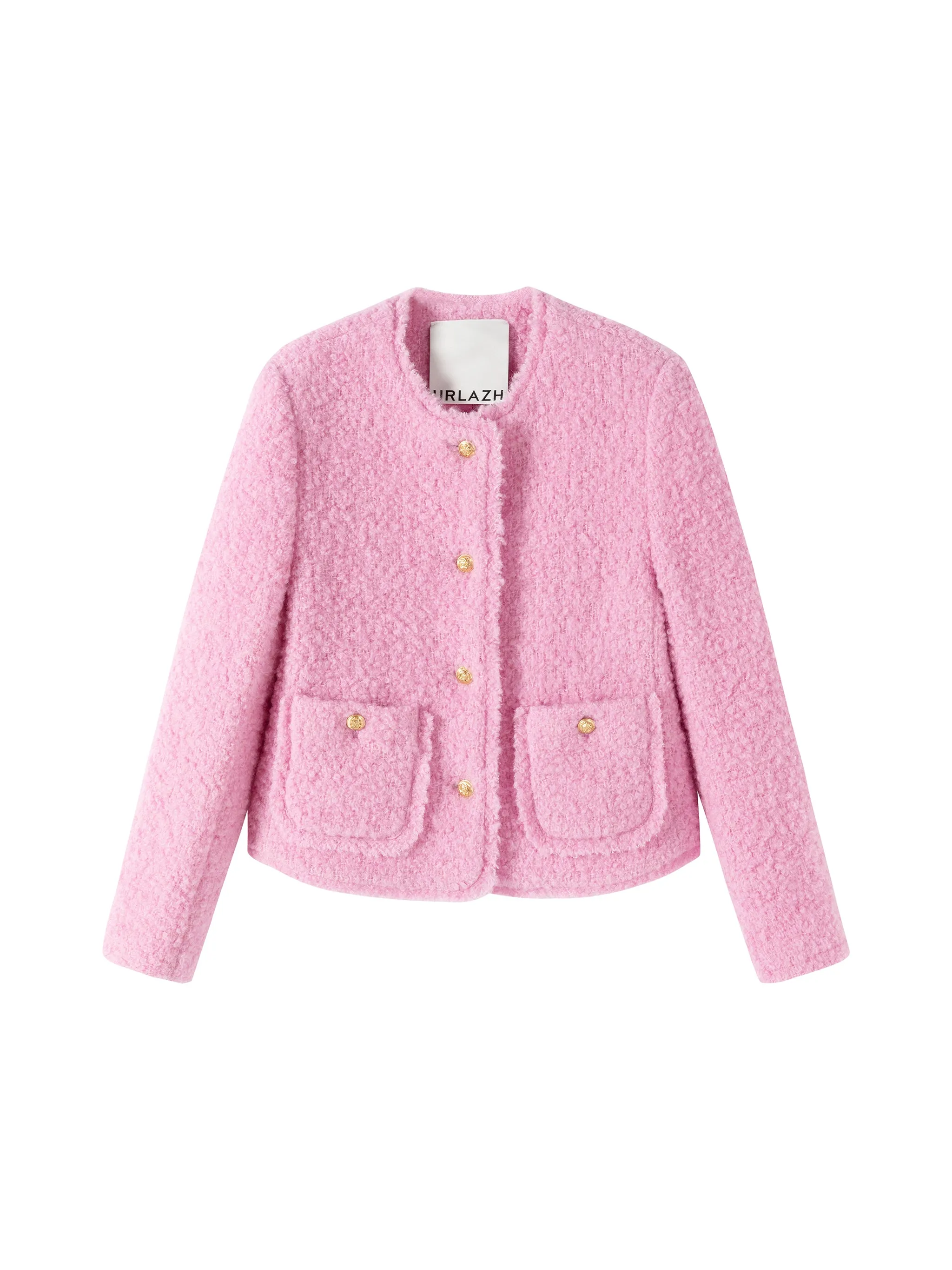 Circular Wool Small Fragrant Wind Coat