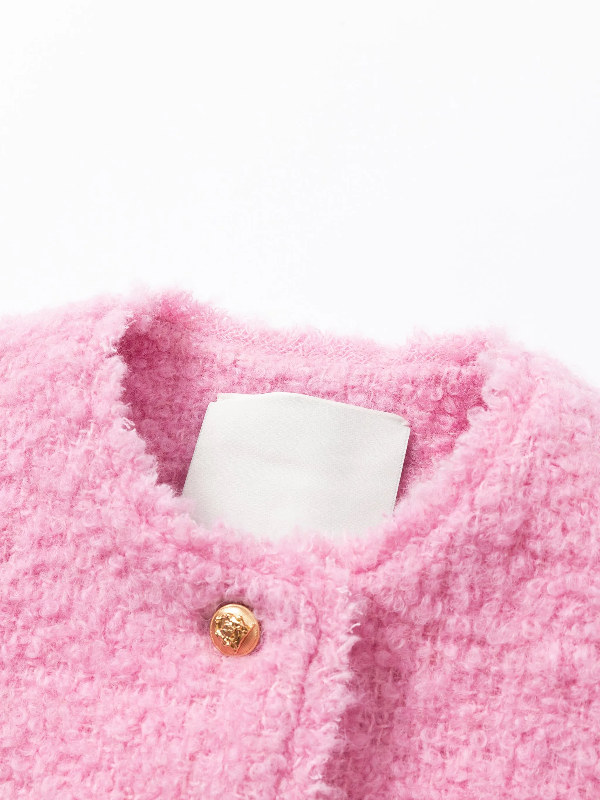 Circular Wool Small Fragrant Wind Coat