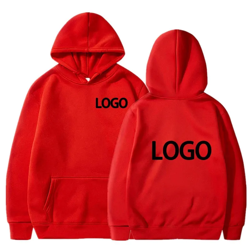 Customized Printed Loose Casual Hoodie