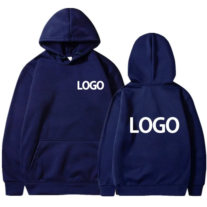 Customized Printed Loose Casual Hoodie