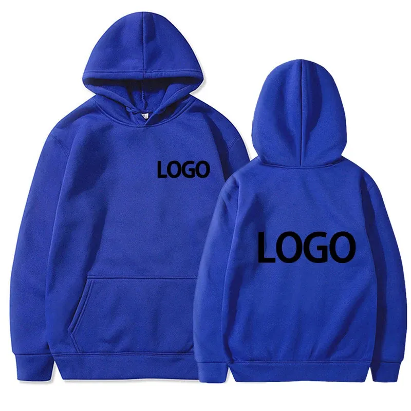 Customized Printed Loose Casual Hoodie