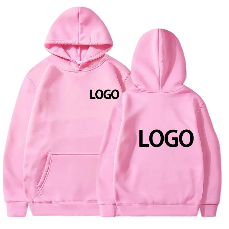 Customized Printed Loose Casual Hoodie