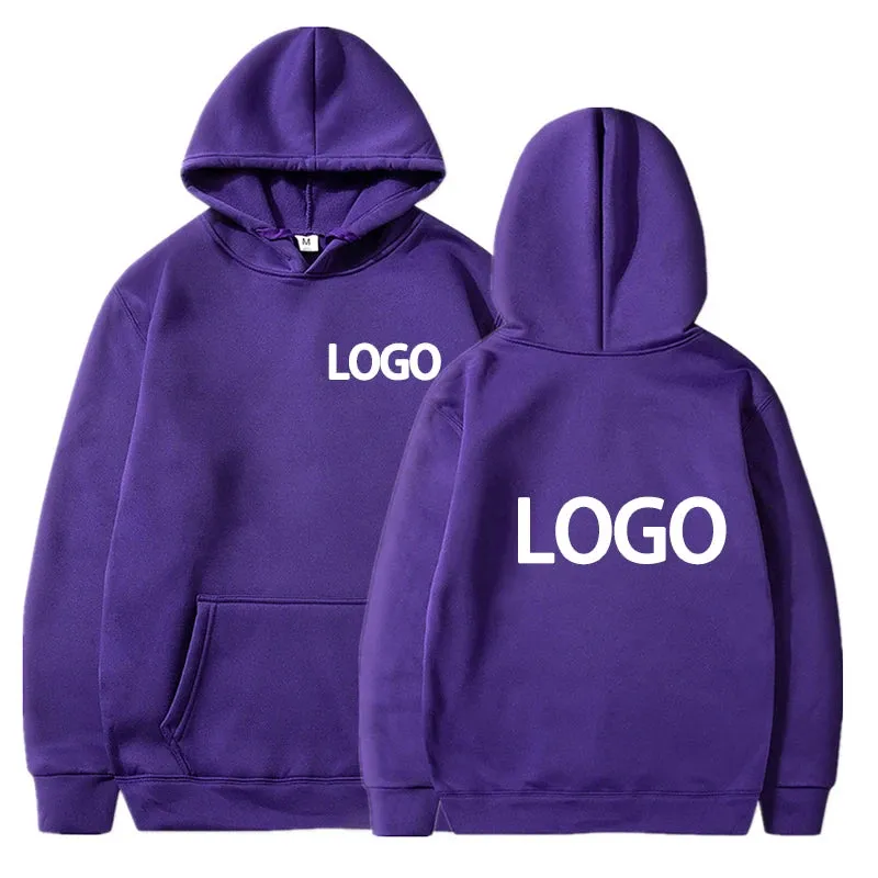 Customized Printed Loose Casual Hoodie