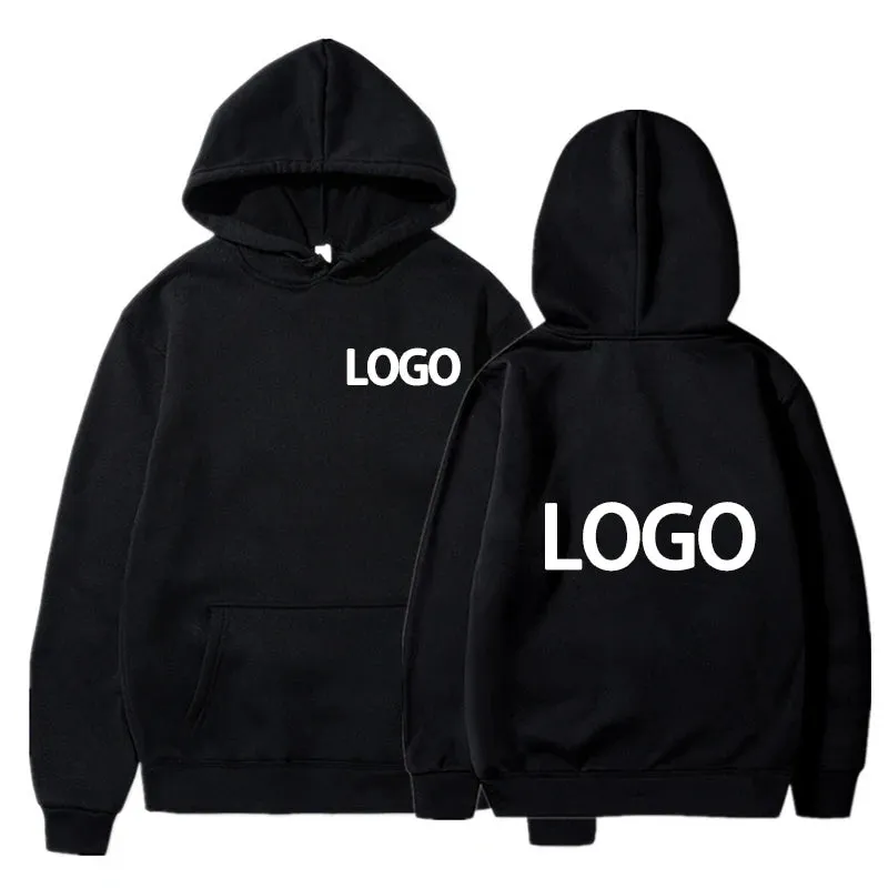 Customized Printed Loose Casual Hoodie