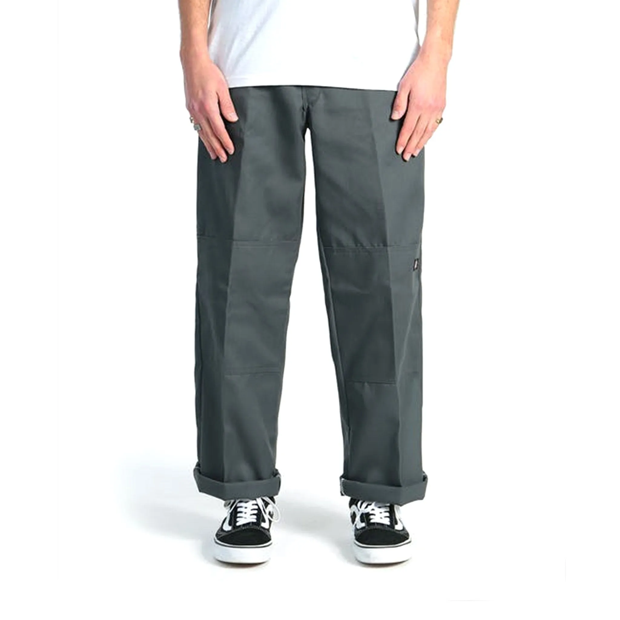 Dickies Loose Fit Double Knee Pants Charcoal