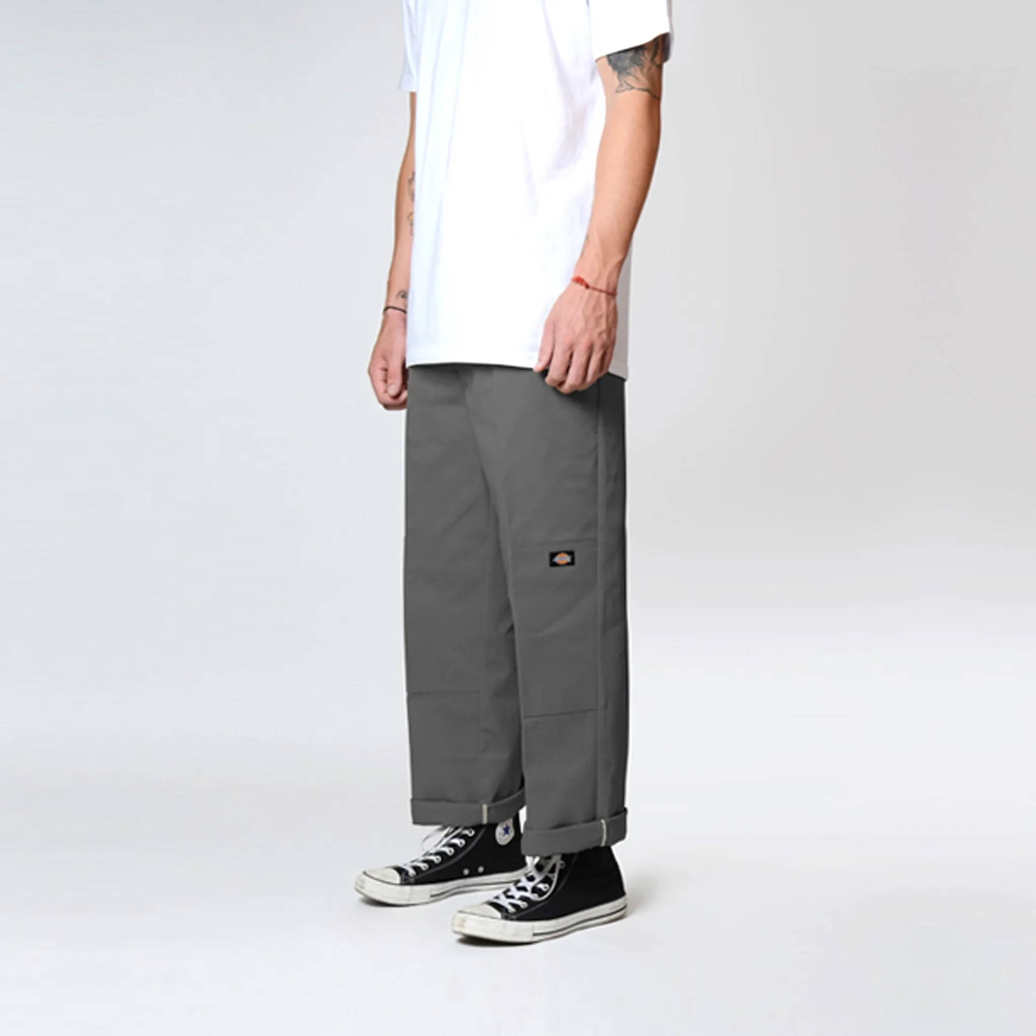 Dickies Loose Fit Double Knee Pants Charcoal