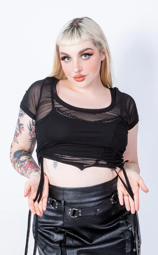 Doll Parts Sheer Mesh Top