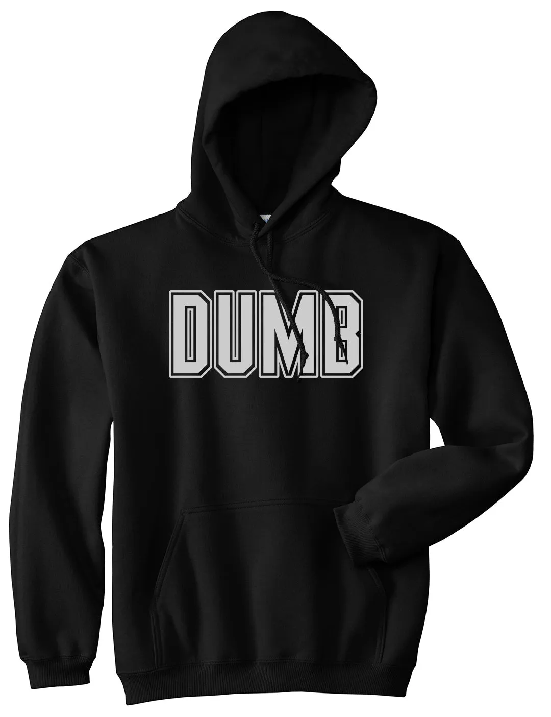 Dumb Funny College Mens Pullover Hoodie