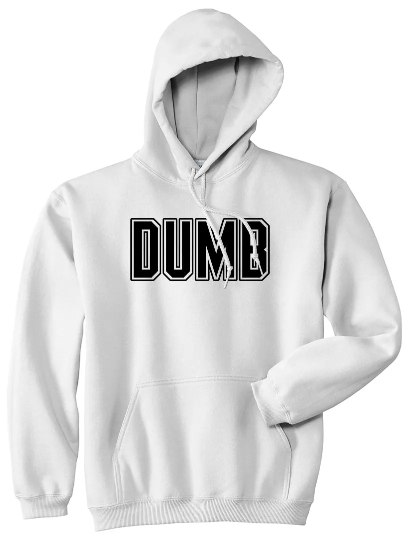 Dumb Funny College Mens Pullover Hoodie