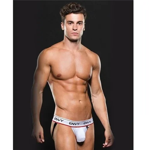 Envy Low Rise Jock White M/L