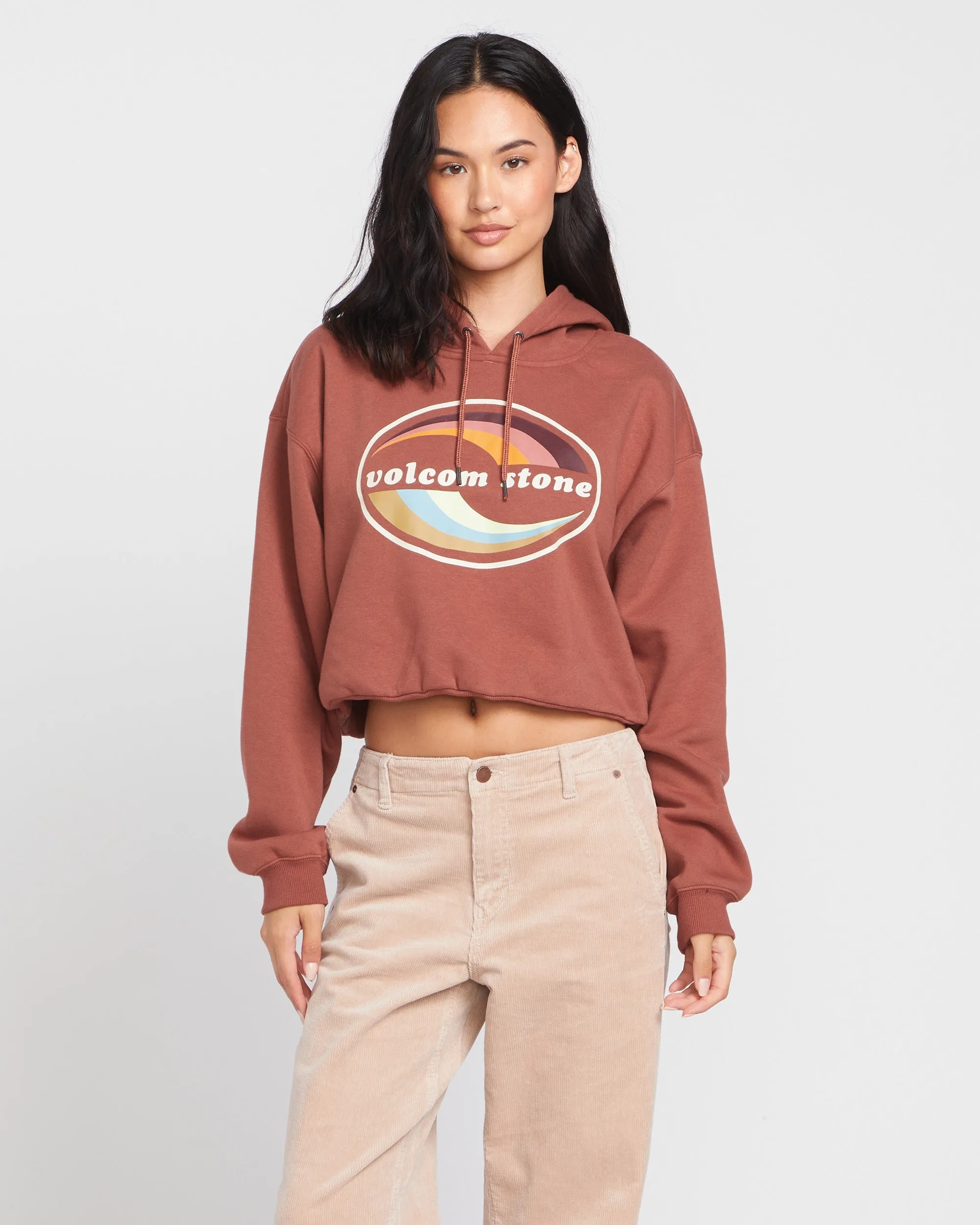 Good Things Fleece Hoodie - Chestnut Brown