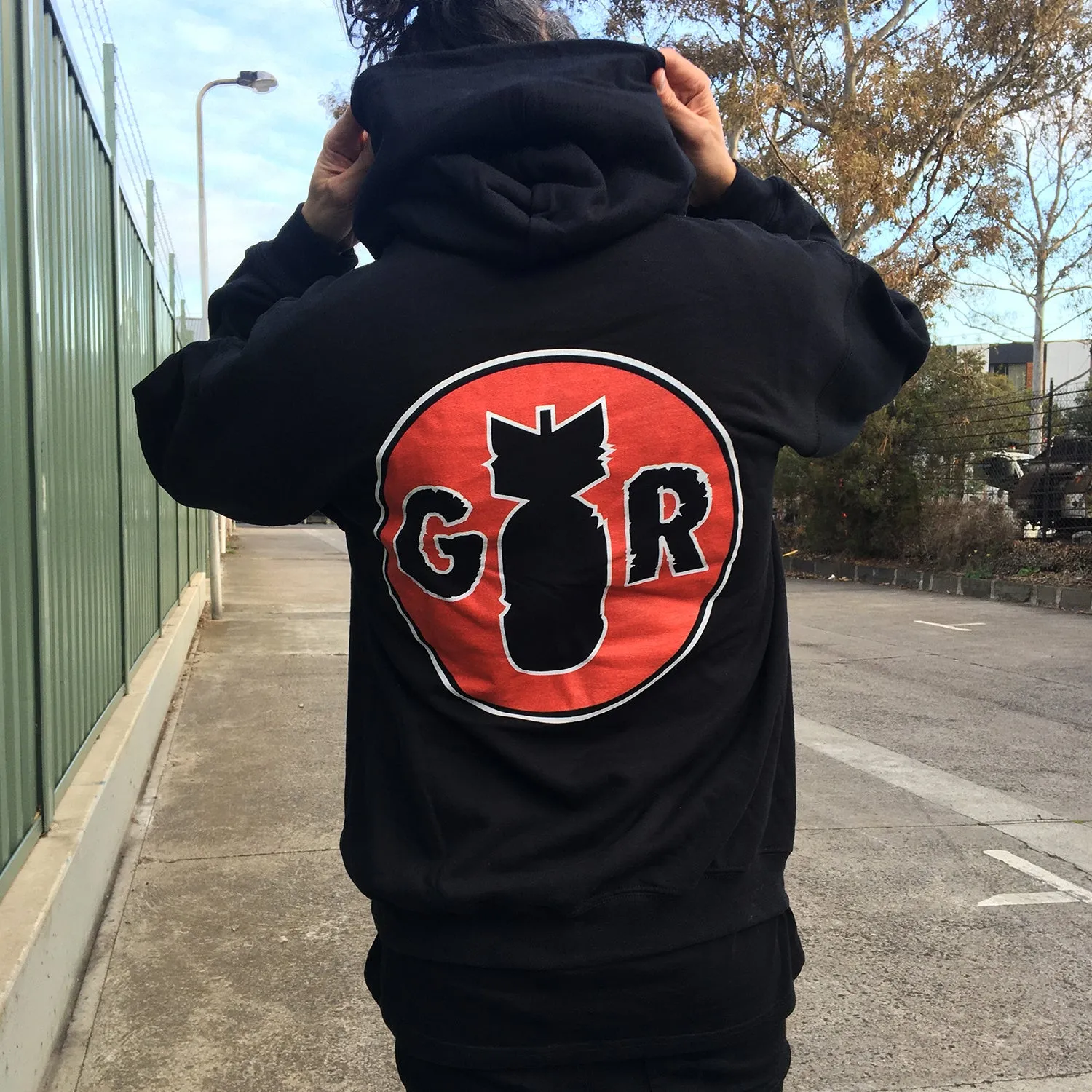 GR Bomb Hoodie (Black)