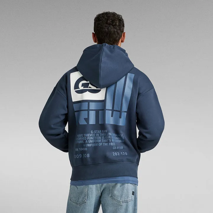 GS Raw Back GR Hoodie (Blue) - GD23482D425C742