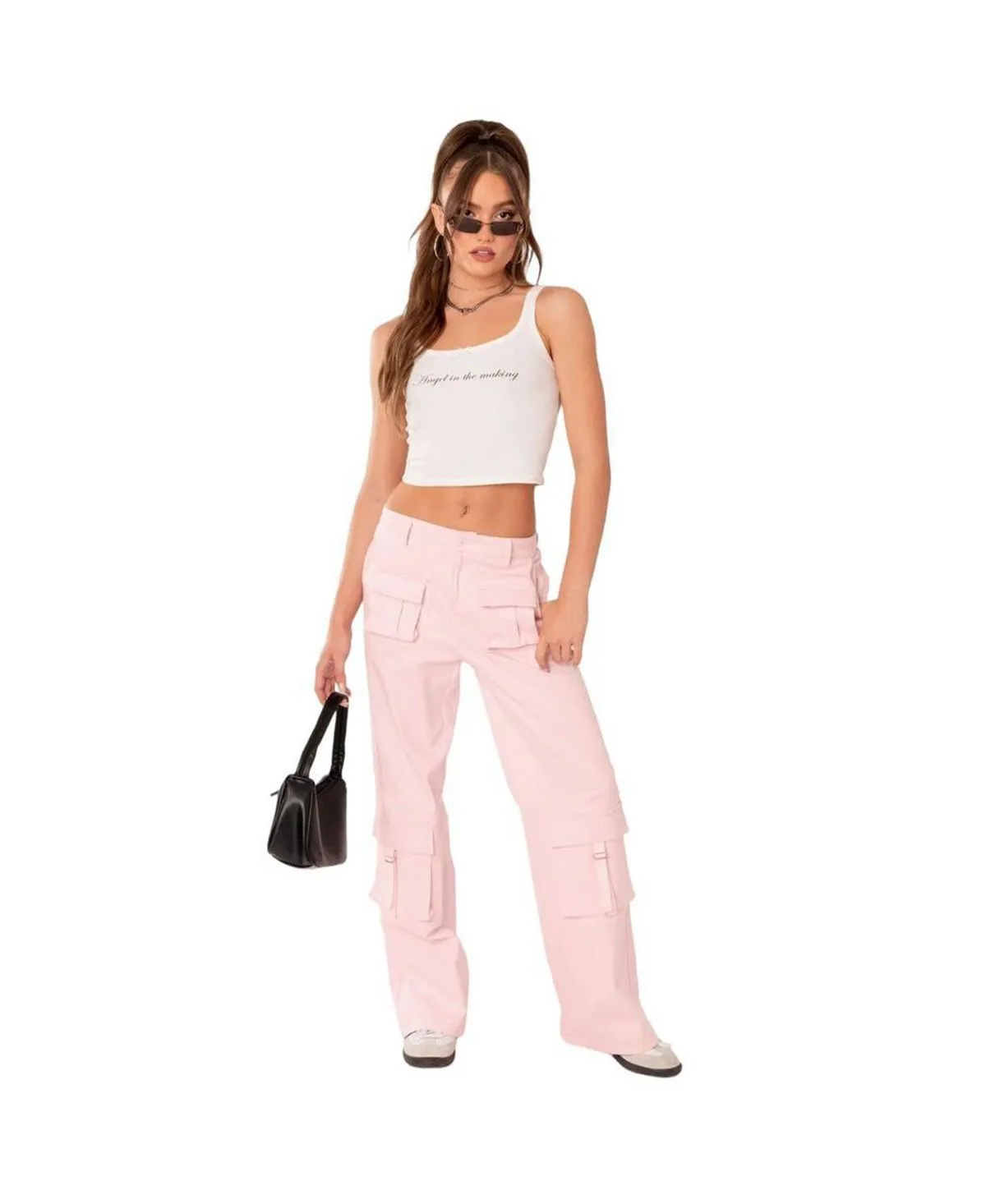 Joan Women's Low Rise Cargo Pants Edited