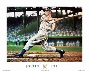 Joe DiMaggio "Joltin' Joe" Art Print by Darryl Vlasak - ISI 2008