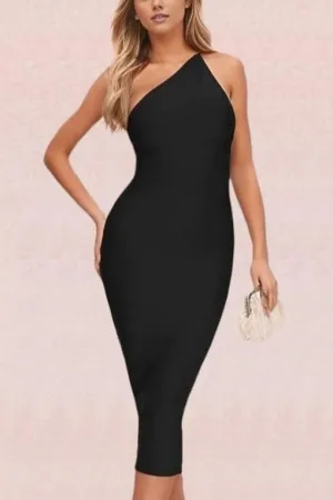 Joi Bodycon Midi Dress - Classic Black