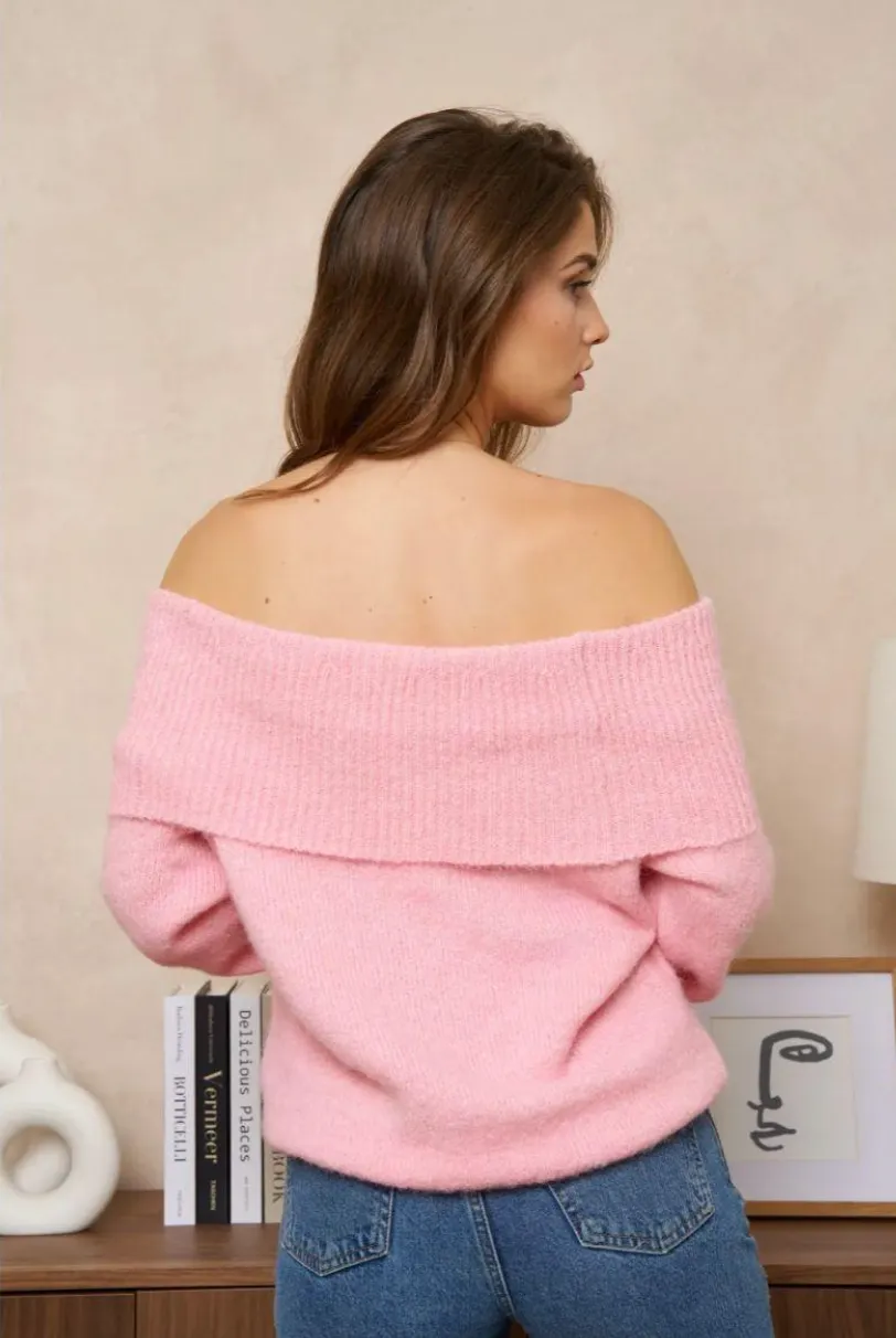 Kayla off shoulder sweater