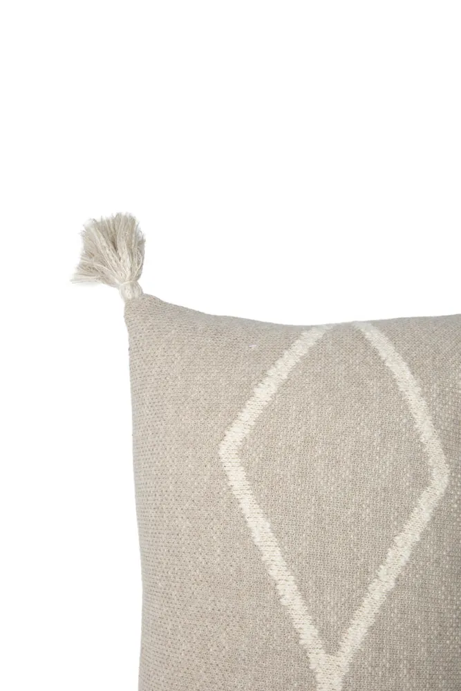 KNITTED CUSHION OASIS SOFT LINEN