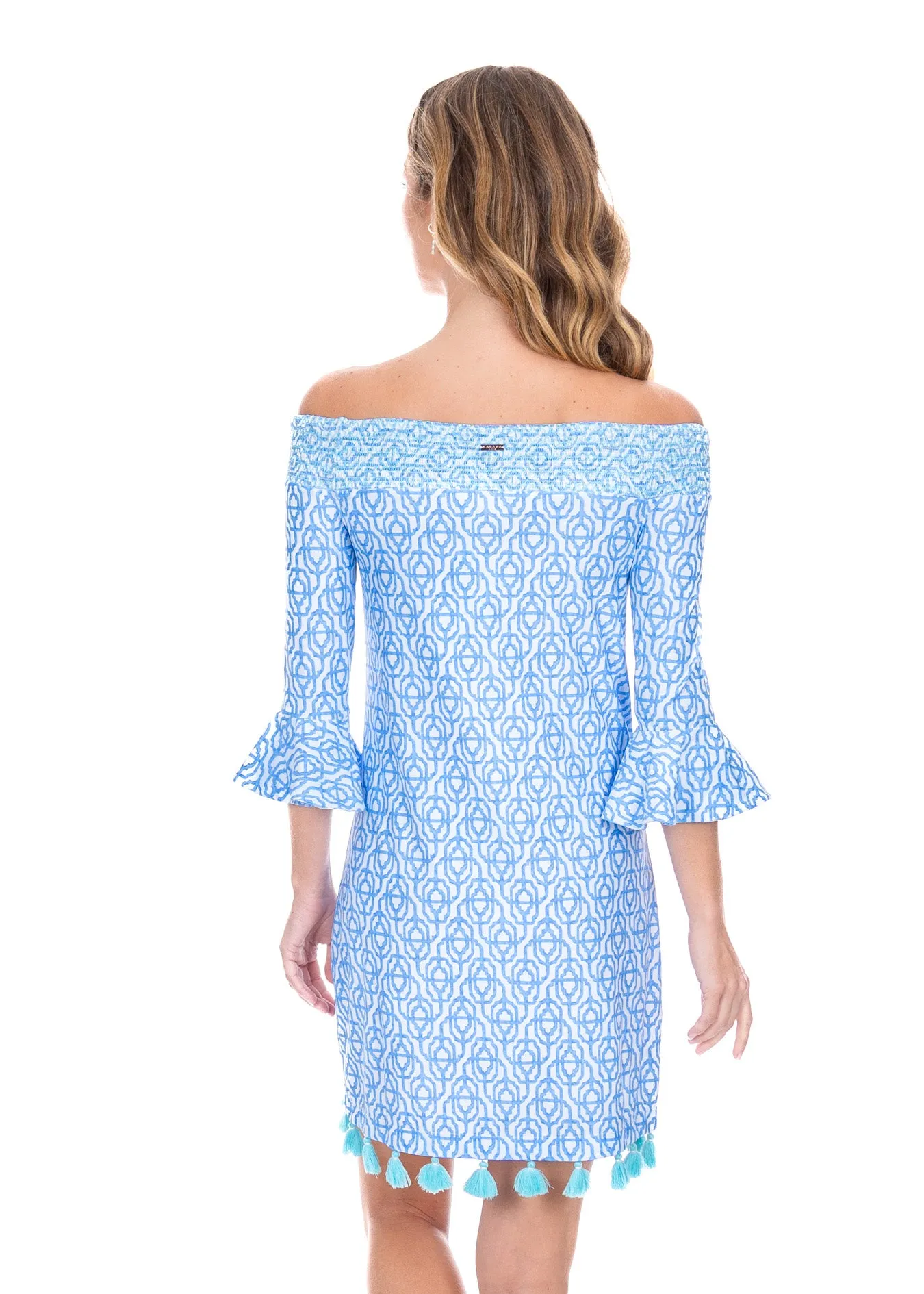 Lake Como Off the Shoulder Dress