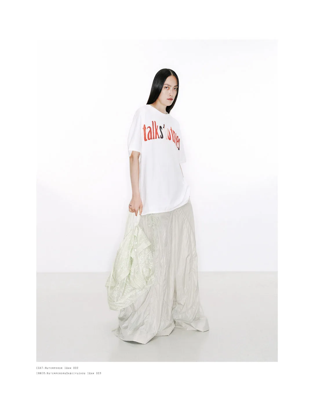 Loose Silhouette Wide Leg Pants