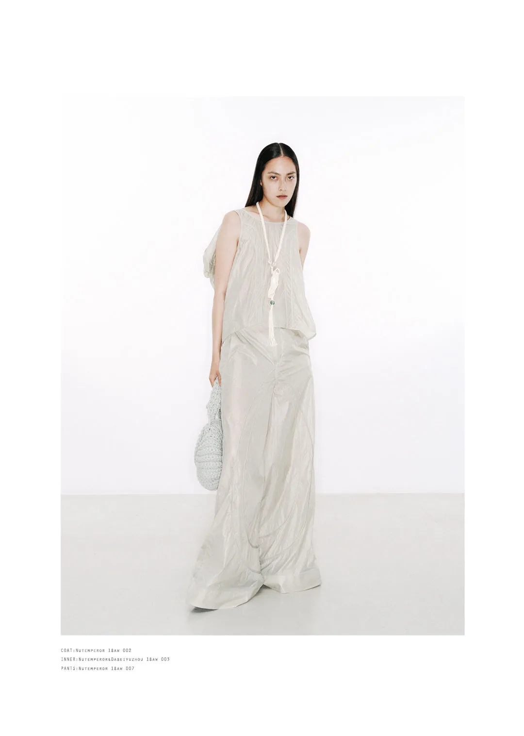 Loose Silhouette Wide Leg Pants