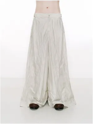 Loose Silhouette Wide Leg Pants