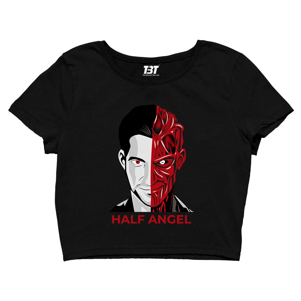 Lucifer Crop Top - Half Angel