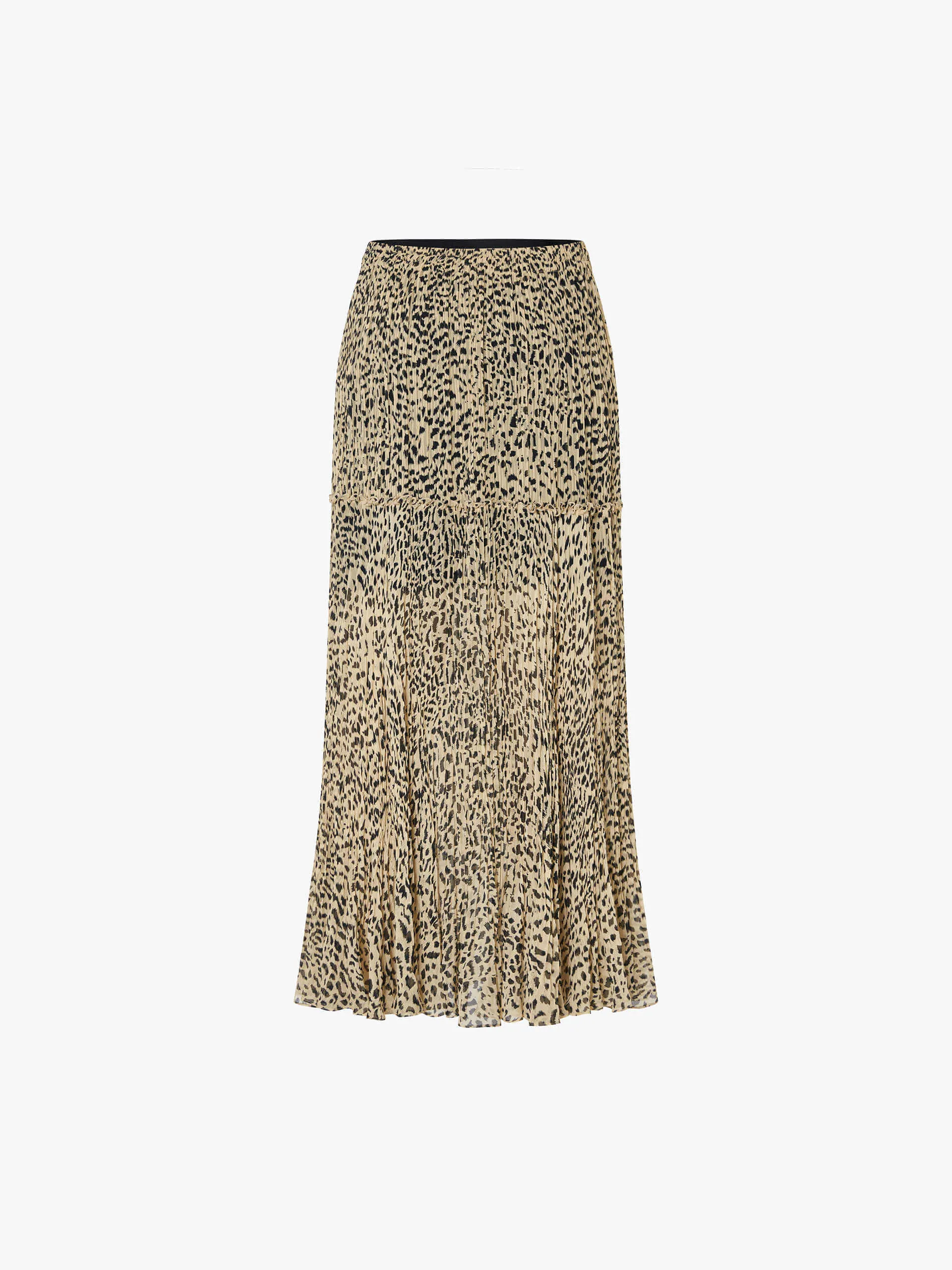 Maxi Leopard Print Skirt