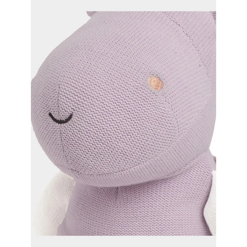 Mia Knitted Soft Toy- Purple