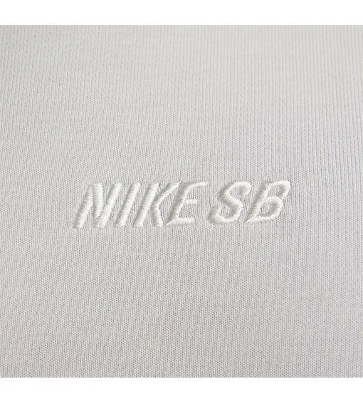 Nike SB Fleece Pullover Hoodie - Lt Iron Ore/Coconut Milk