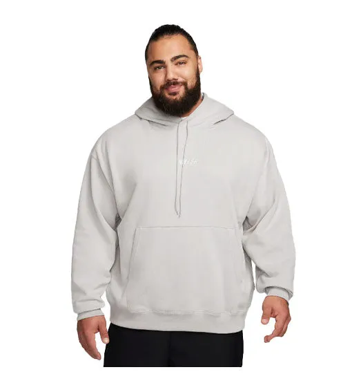 Nike SB Fleece Pullover Hoodie - Lt Iron Ore/Coconut Milk