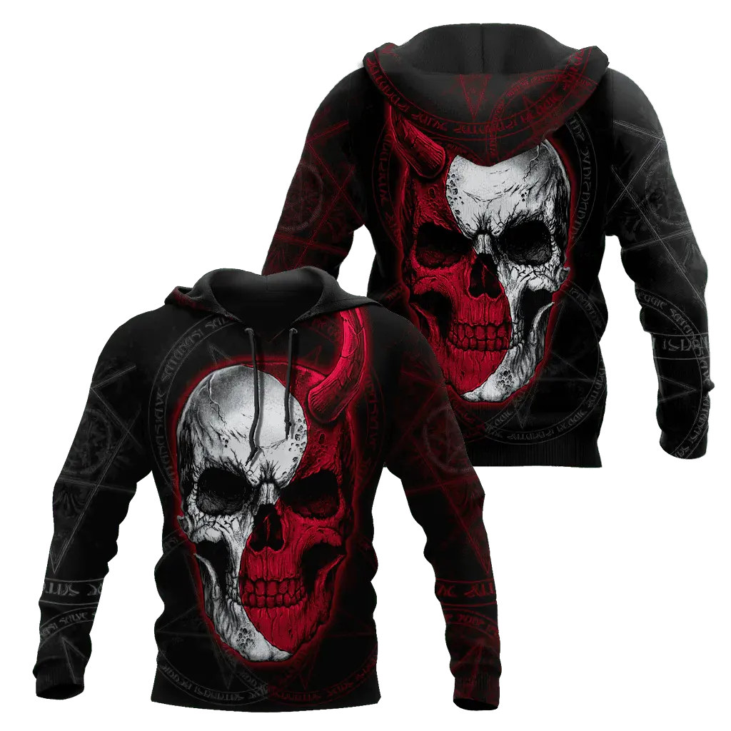 No Hear, No Speak, No See Skulls Hoodie For Men And Women