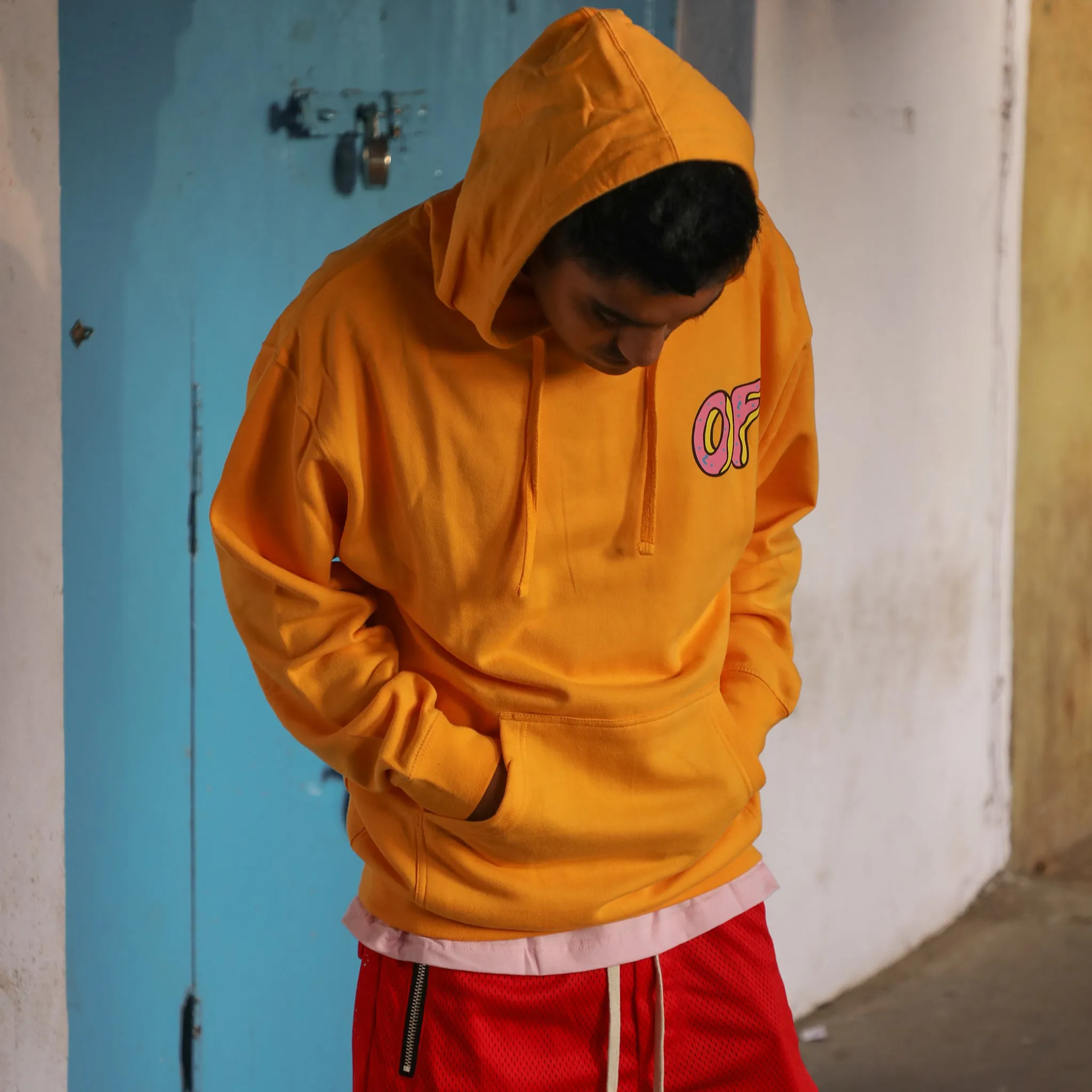 Odd Future Classic Logo Hoodie (Yellow)