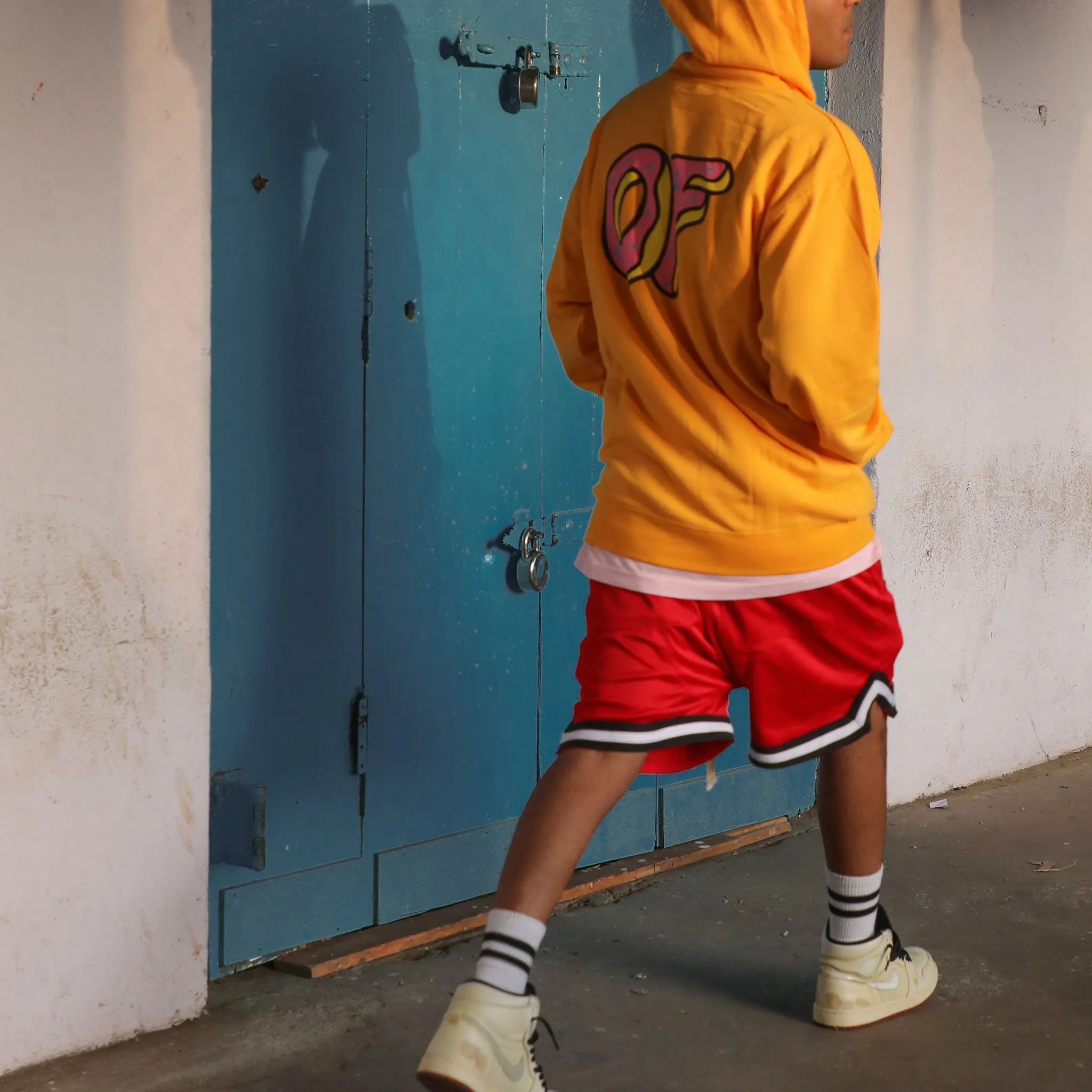 Odd Future Classic Logo Hoodie (Yellow)