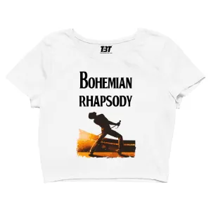 Queen Crop Top - Bohemian Rhapsody