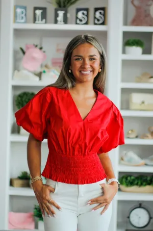 Ready In Red Top