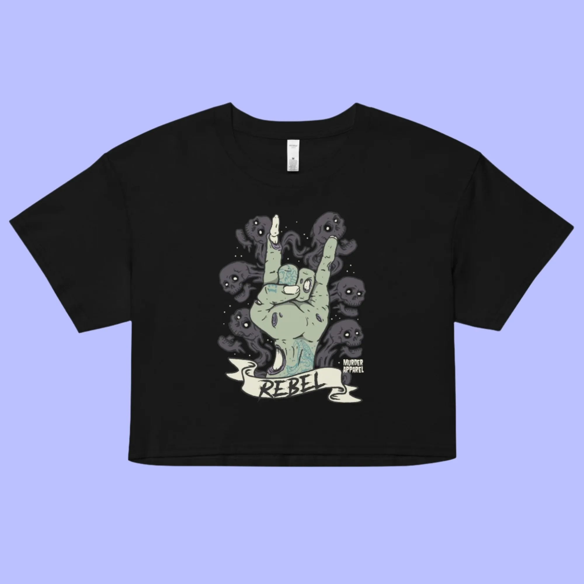 Rebel Zombie Crop Top