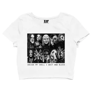 Slipknot Crop Top - Wait & Bleed