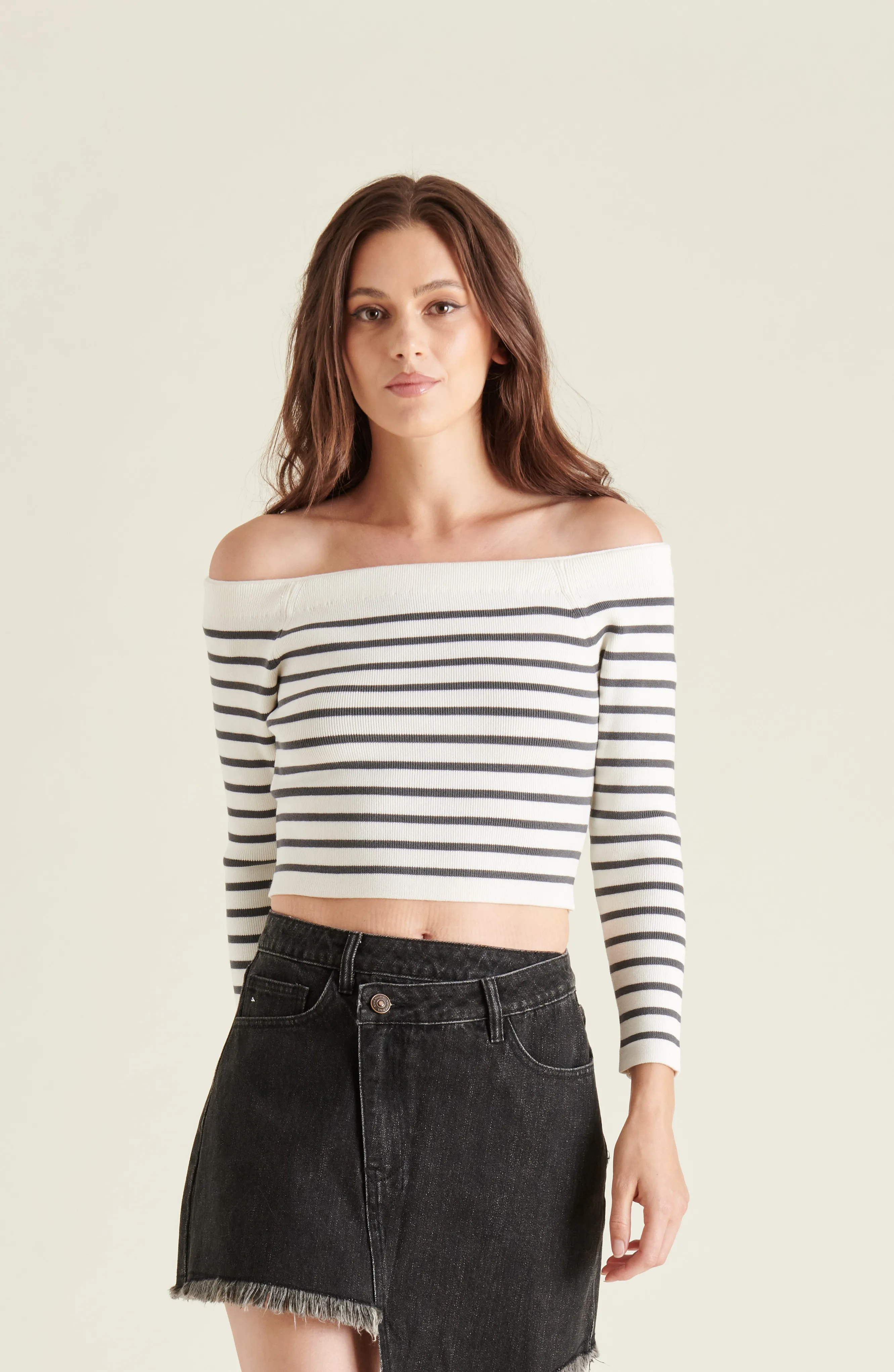 STE Ressi Off the Shoulder Sweater