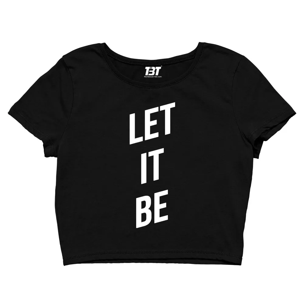 The Beatles Crop Top - Let It Be