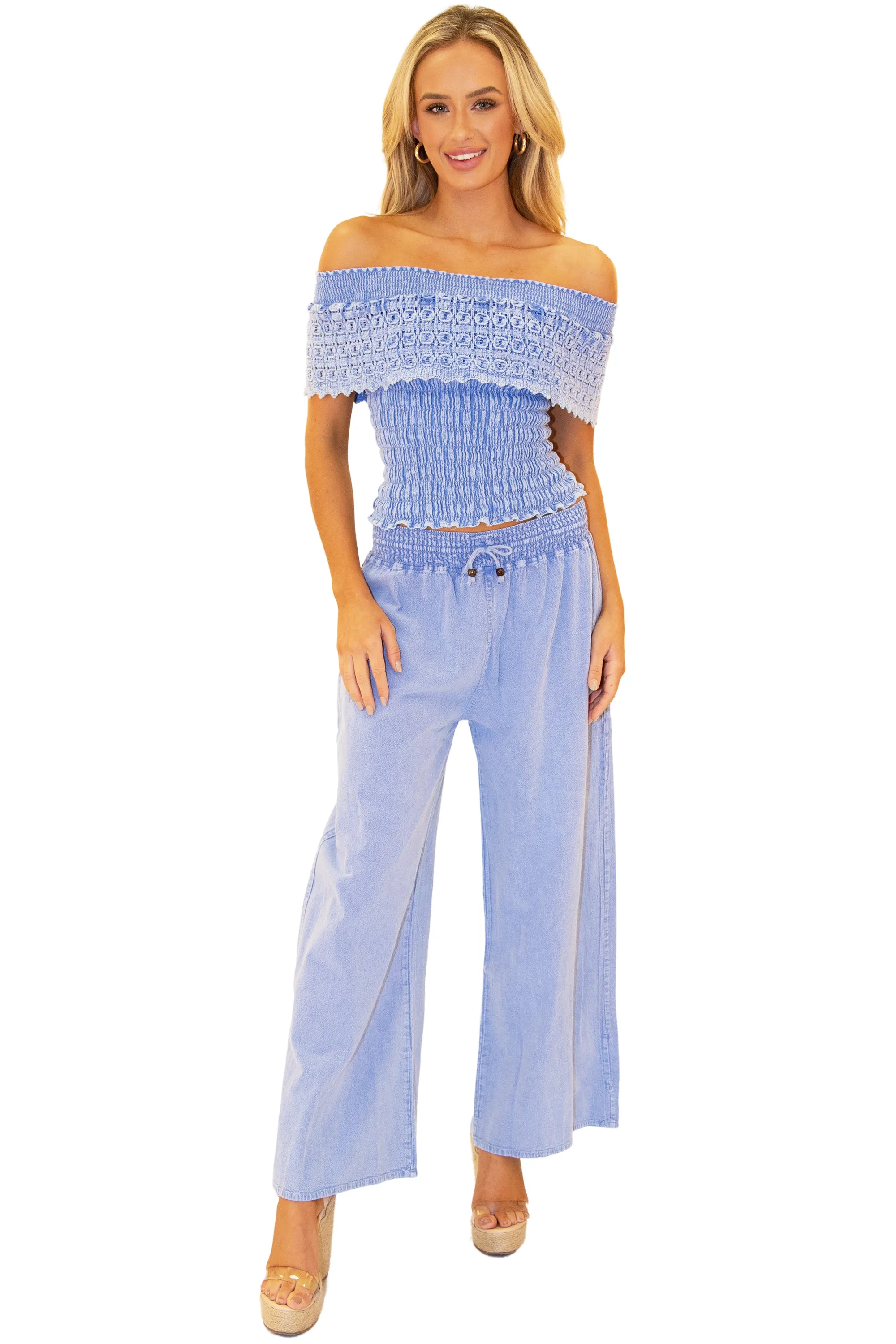 'Tina' Wide Leg Pants