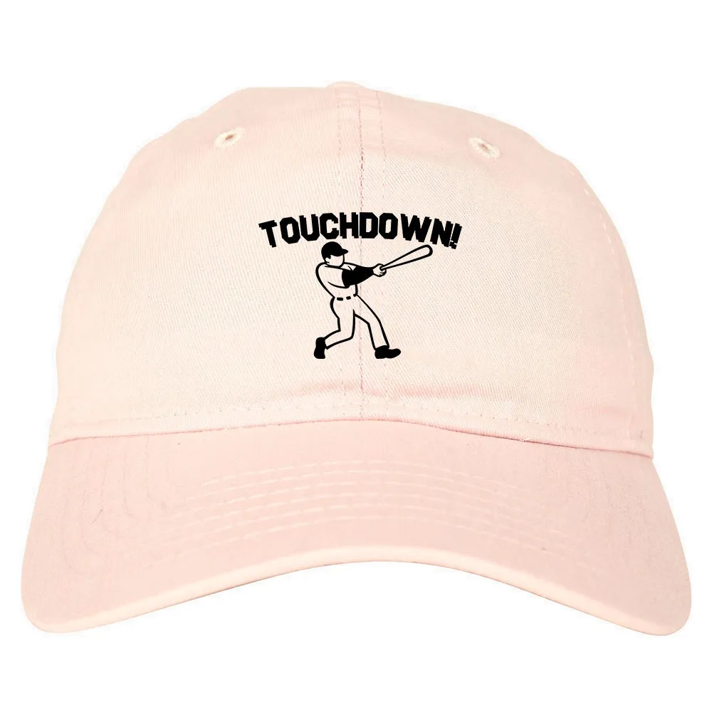 Touchdown Baseball Meme Mens Dad Hat