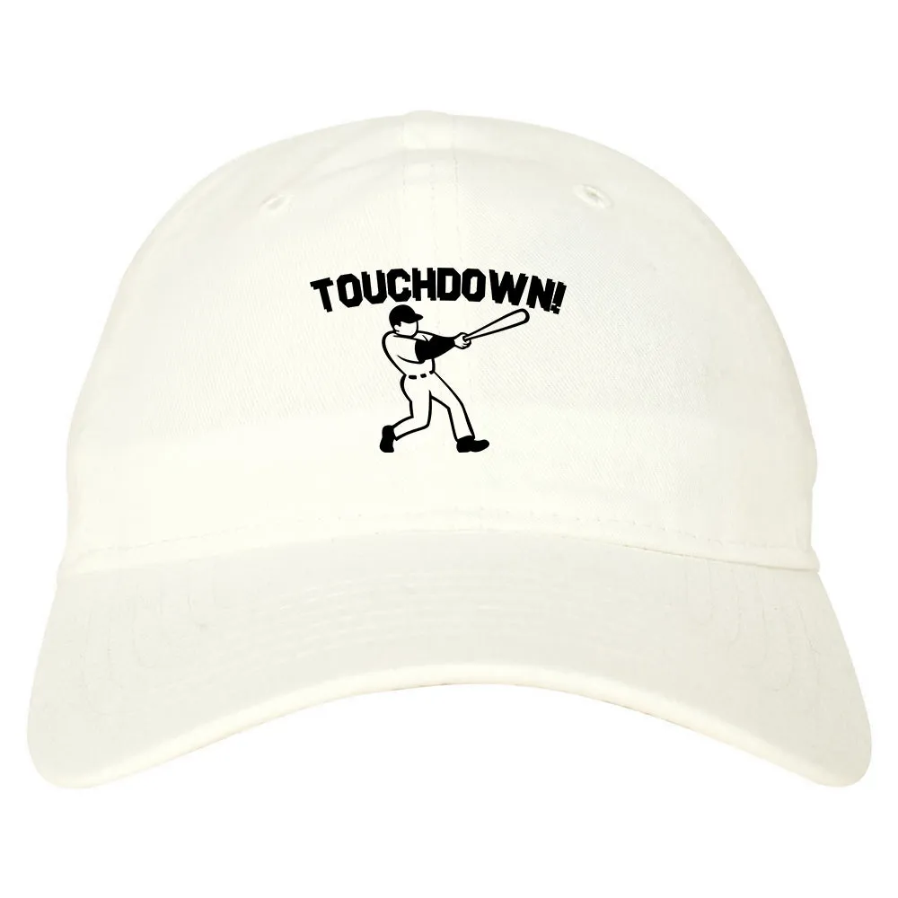 Touchdown Baseball Meme Mens Dad Hat