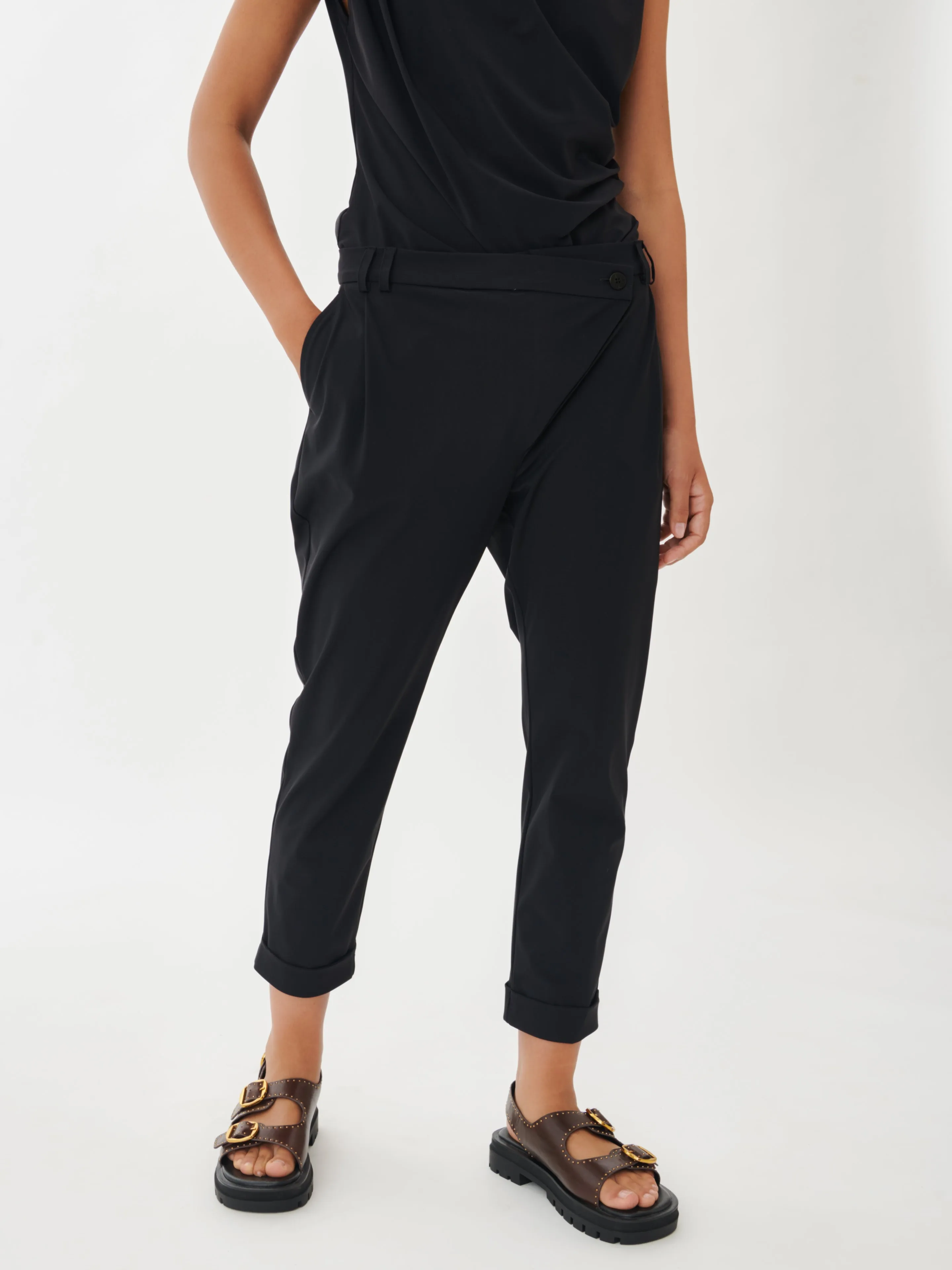 Valentine Pants Technical Jersey | Black