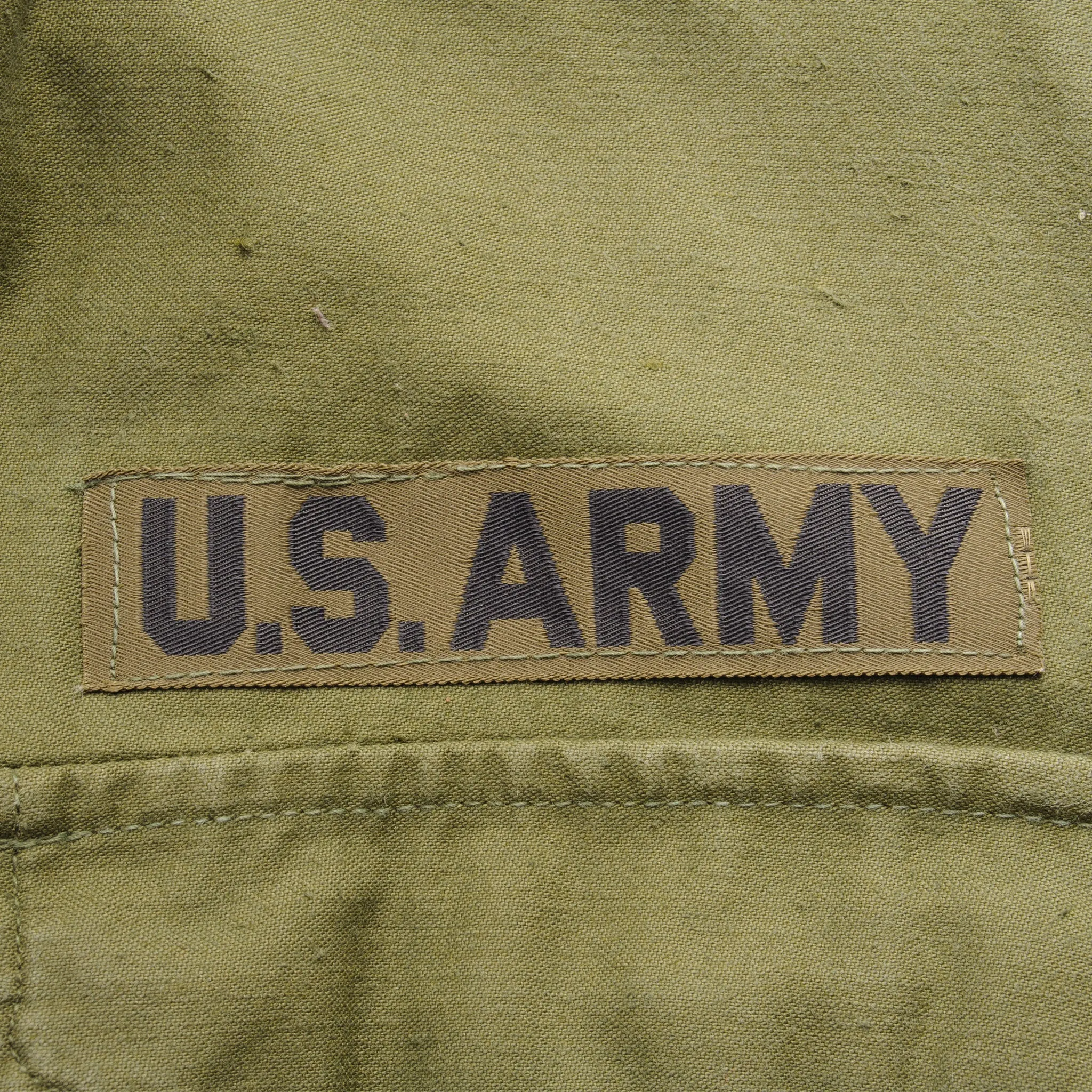 VINTAGE VIETNAM WAR US ARMY  M-1965 M65 FIELD JACKET 1975 SIZE SMALL REGULAR