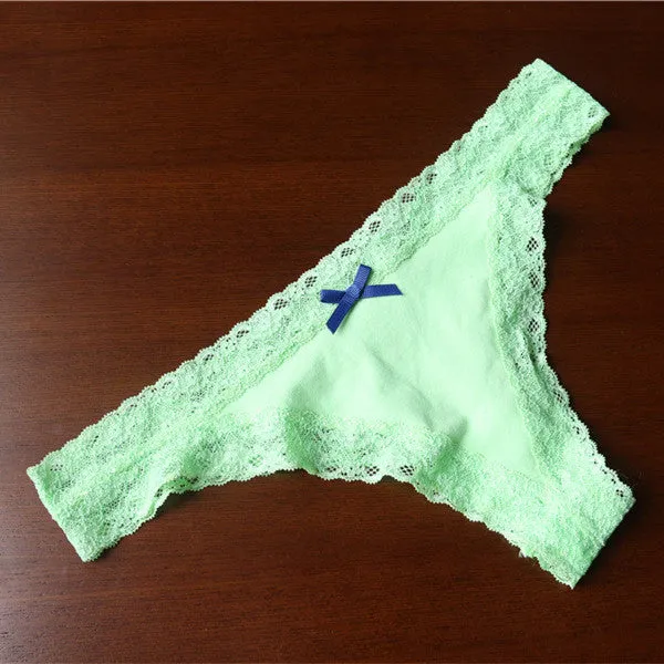 Voplidia Full Cotton Underwear Women 2017 Sexy Panties Thongs And G Strings Female Sexy Lace National T Back Lingerie PM003